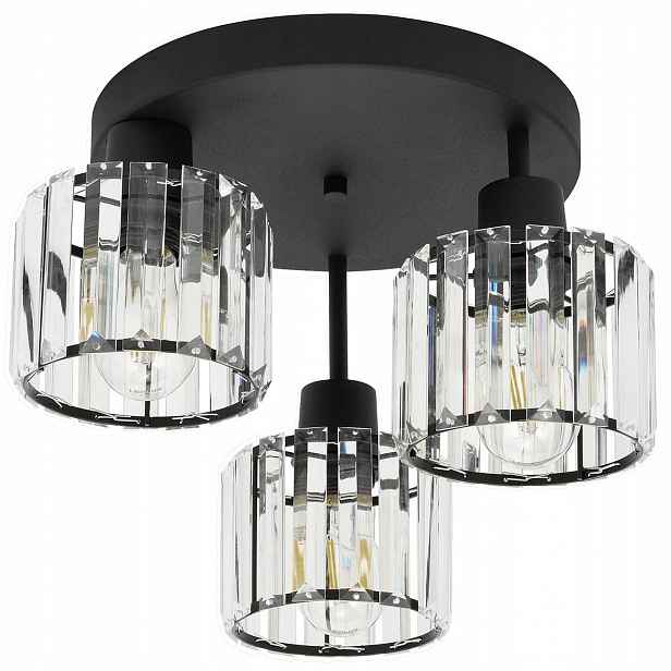 Stropní Svítidlo LX-1338 Černá 3x E27 Ledlux