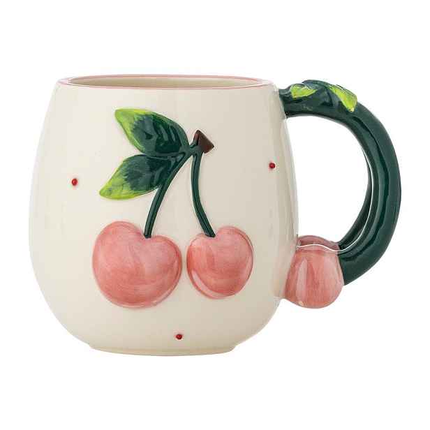 Krémový keramický hrnek 420 ml Berrie – Bloomingville