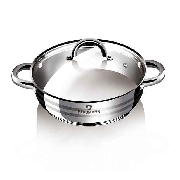 BLAUMANN - Rendlík nerez a poklice sklo 2,75l GOURMET