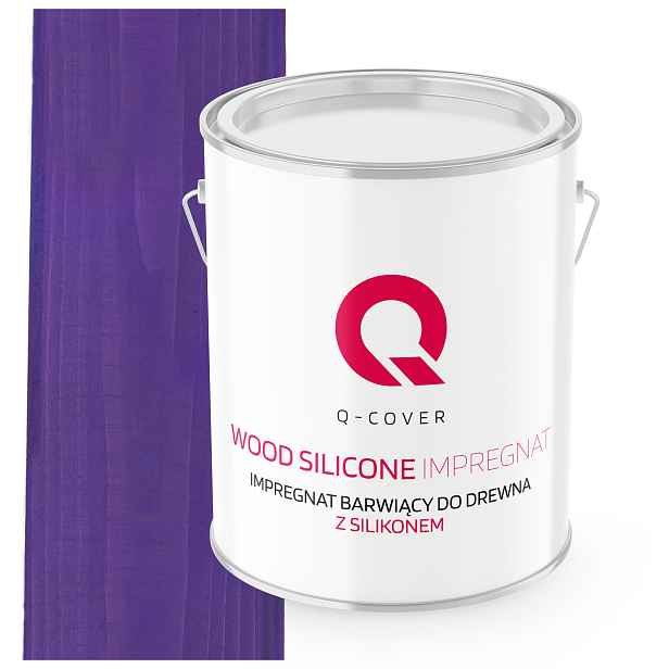 Impregnační Nátěr Na Dřevo S Ochranným Silikonem, Stálobarevný, Fialový, 2,5 L