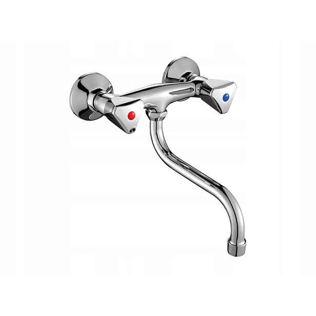 Kuchyňská Baterie Dřez S Nástěnným Knoflíkem, Chrom