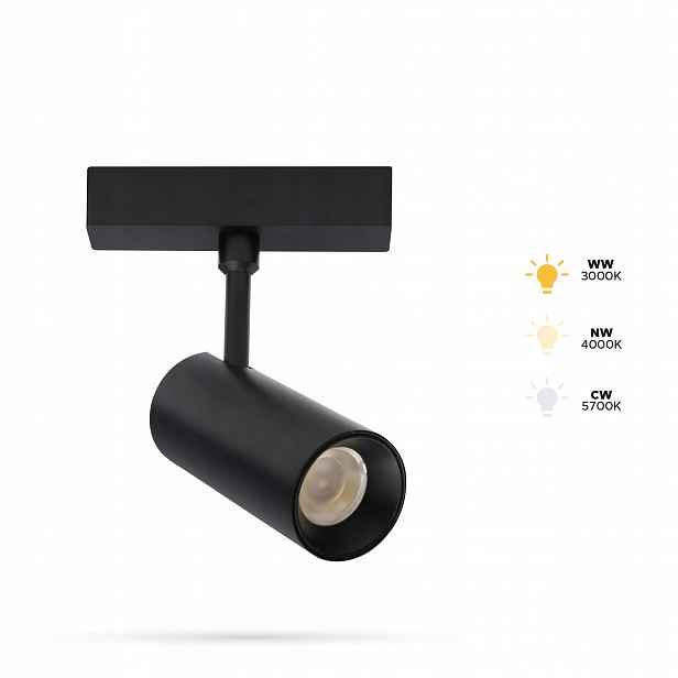 Reflektor Track 10W DG10 Slim Track FiberFLEX 48VDC 3CCT 3000K,4000K,5700K