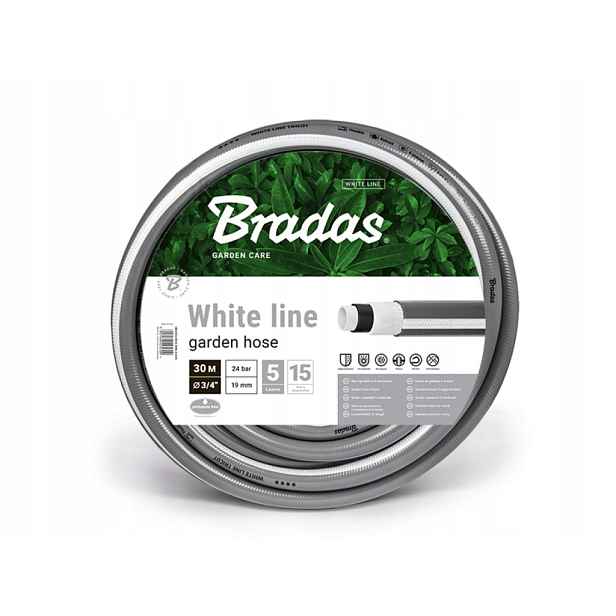 Zahradní hadice 30m, 3/4" White Line BR-WWL3/430