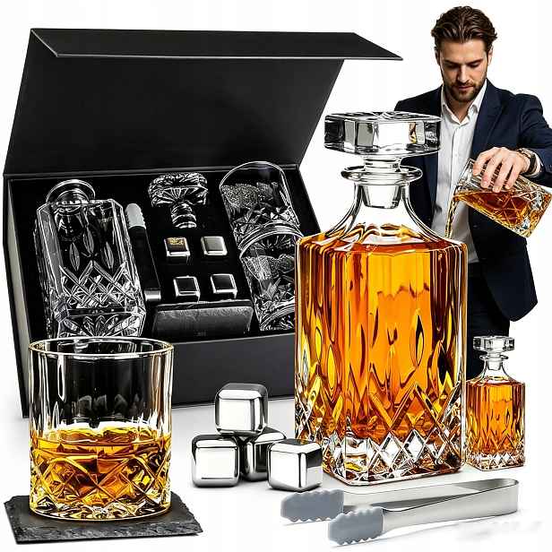Karafa A Sklenice Na Whisky 2 Skleničky Jako Dárek K Narozeninám Svatba Výročí