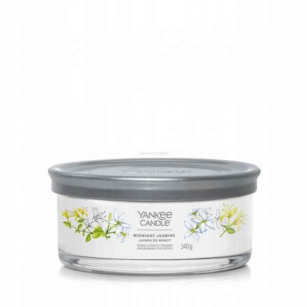 Jasmín o půlnoci Yankee Candle sklenice 5 knotů
