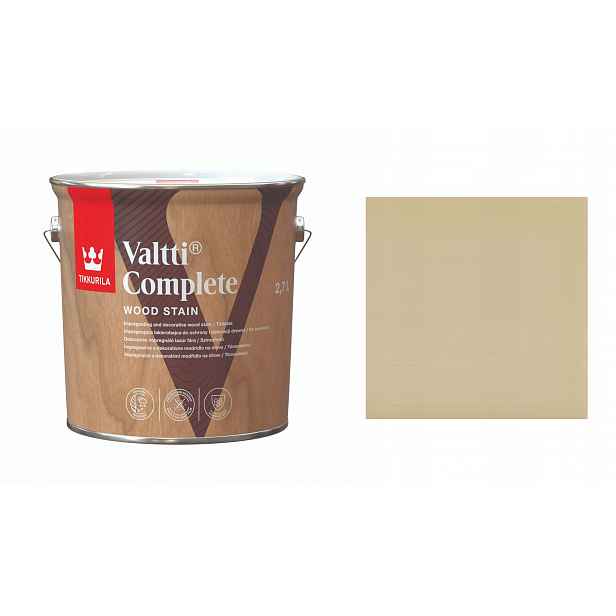 Tikkurila Valtti Complete 2,7 L 5061 Kaisla – Rozpouštědlový Lak