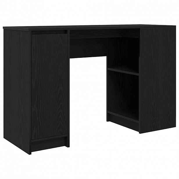vidaXL Psací stůl Černý dub 120x42x76 cm Dřevěné konstrukce
