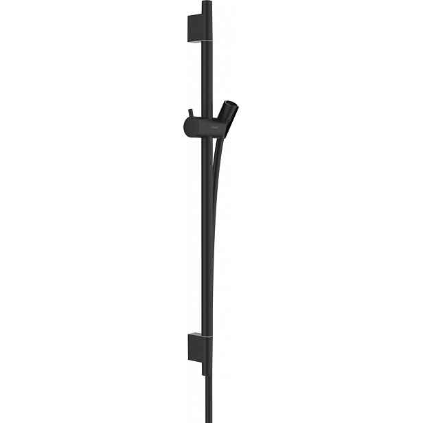 Sprchová tyč Hansgrohe Unica S se sprchovou hadicí matná černá 28632670