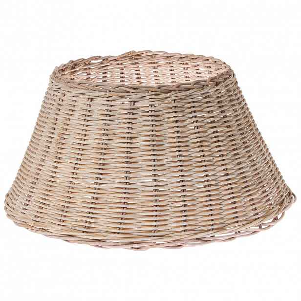 Beliani SUKNĚ POD VÁNOČNÍ STROMEK 24 cm Hnědá Flocon