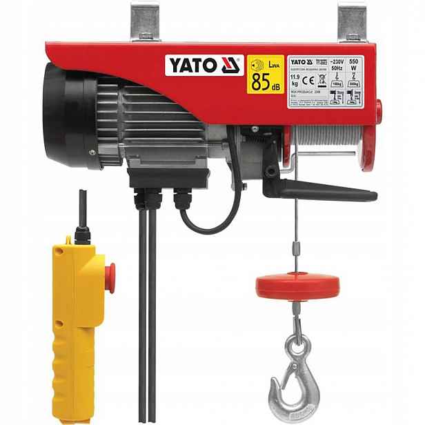 Elektrický naviják 550 W 150/300 kg Yato YT-5902