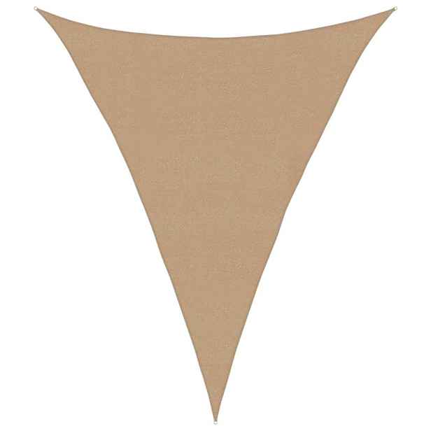 vidaXL Stínící plachta 160 g/m² taupe 4 x 5 x 5 m HDPE