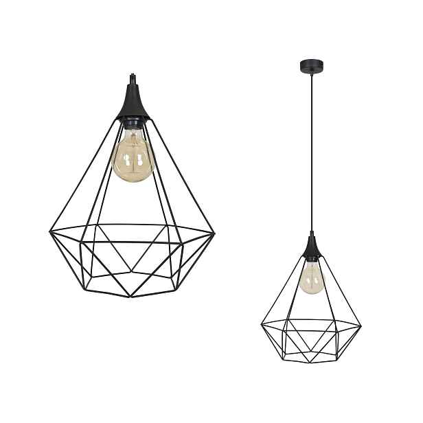 Originální závěsná lampa Loft Retro Edison 1x60W