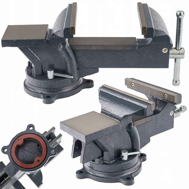 PM1237, Rotační zámečnický svěrák 150 mm