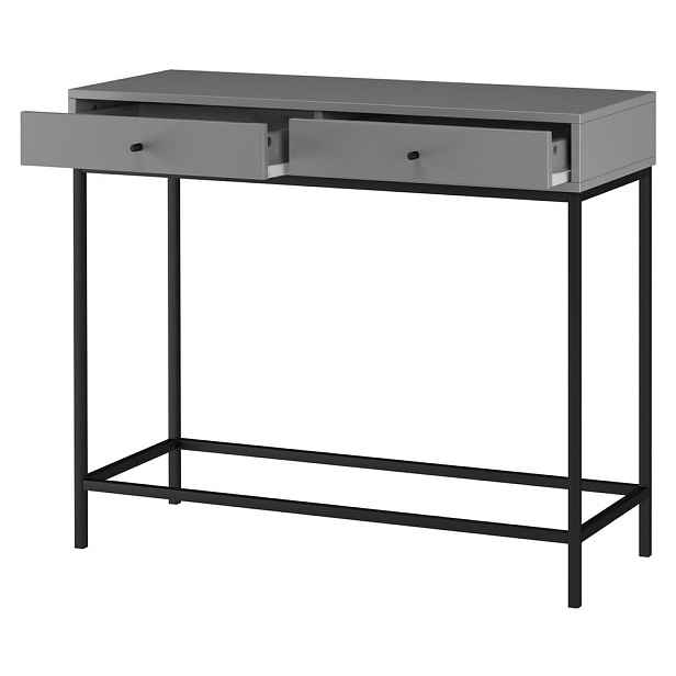 Šedý konzolový stolek 35x90 cm Celine – Støraa