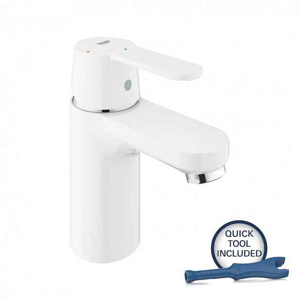 Grohe Get - Umyvadlová baterie s výpustí Push-Open, měsíční bílá 23586LS0