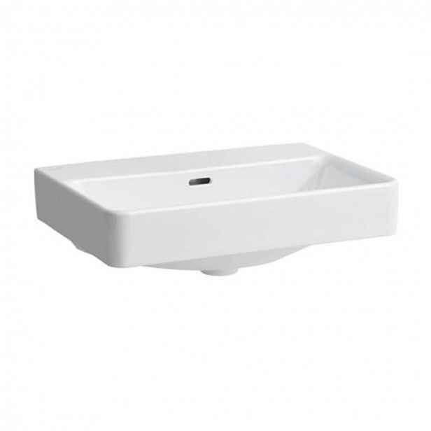 Laufen Pro S - Umyvadlo Compact, 55x38 cm, bez otvoru pro baterii, s LCC, bílá H8189584001091