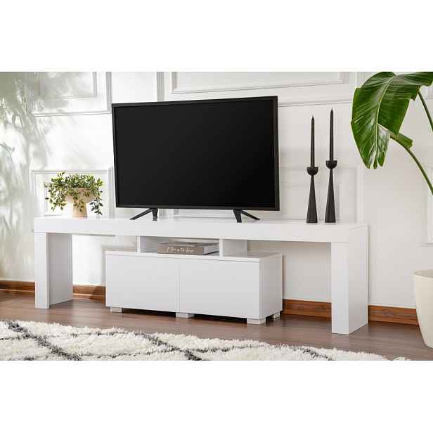 TV stolek Enclave - Natural White