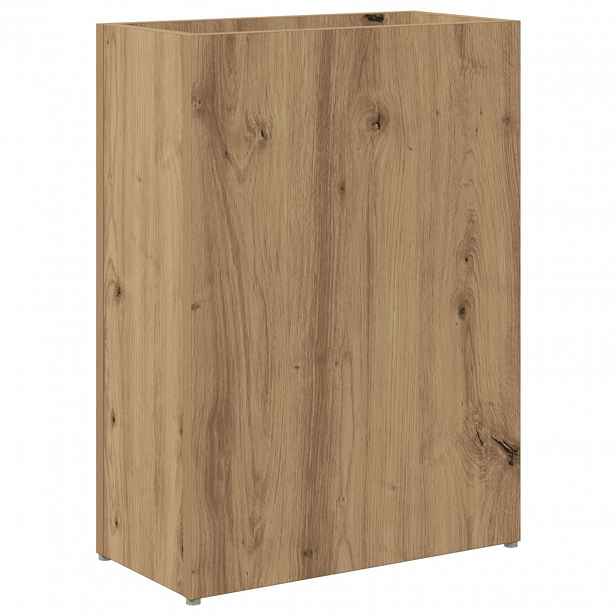 vidaXL Stojan na slunečníky Artisanový dub 40 x 20 x 55,5 cm