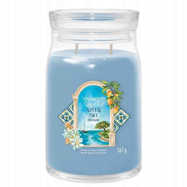 Yankee Candle Azure Sky velká vonná svíčka 567 g