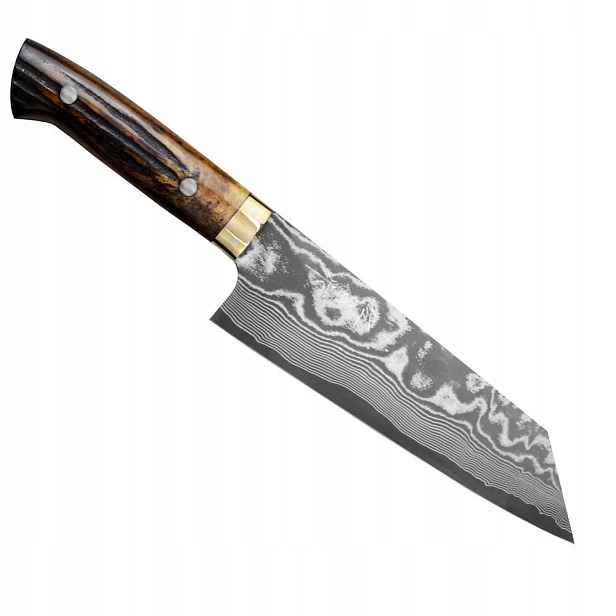 Takeshi Saji Ybb Ručně kovaný VG-10 Japonský Nůž Bunka šéfkuchaře 17 cm