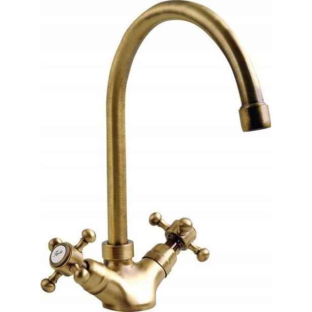 Antea stojánková dřezová baterie, výška 275, bronz (3096) /sm/