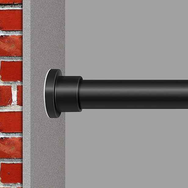 Meisenberg Teleskopická tyč bez vrtání, 70-110 cm, matná černá G2
