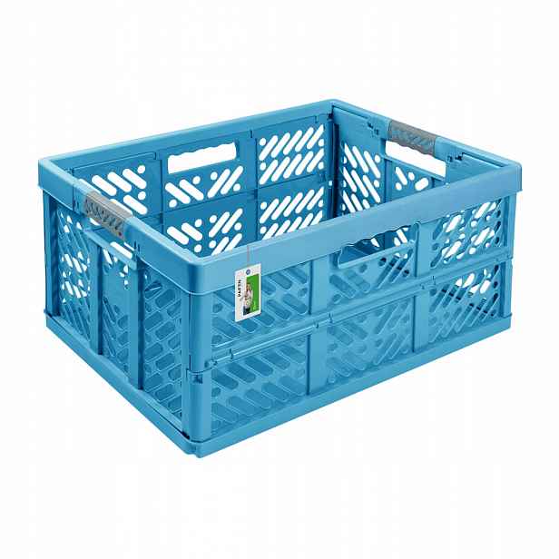Sada 10 x skládací koš eco ben sky blue s měkkými úchyty