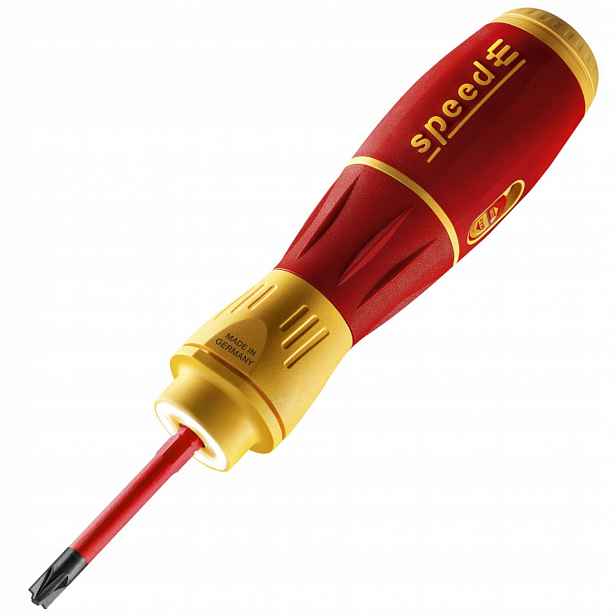 Elektrický Šroubovák S Sadou Bitů WH-SPEED-E/II-ELECTRIC/44318 Izolovaný