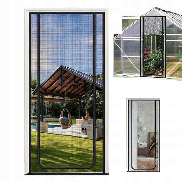 Moskytiéra Ochranná síť bez vrtání Bezpečná proti myším a hmyzu