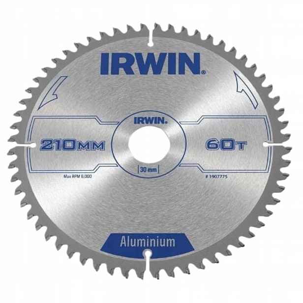 Pila kotoučová 210x30mm 60T pro řezání Pvc Aluminium kovu Irwin