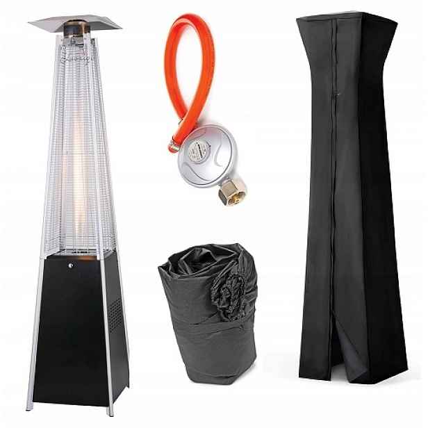 Plynový Topný Deštník Ohřívač Pyramida 227 CM 13 Kw, Obal