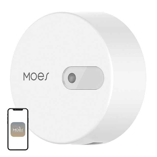 Snímač přítomnosti Moes HP02 ZigBee MmWave Radar Detekce dechu Tuya 360
