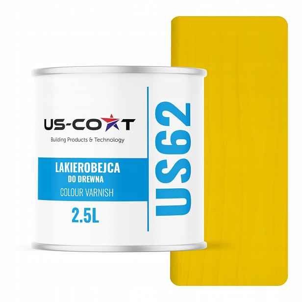 Lakovač Na Dřevo 3V1 Extra Lazura Barva Žlutý Satén 2.5 L Ochranný Uv