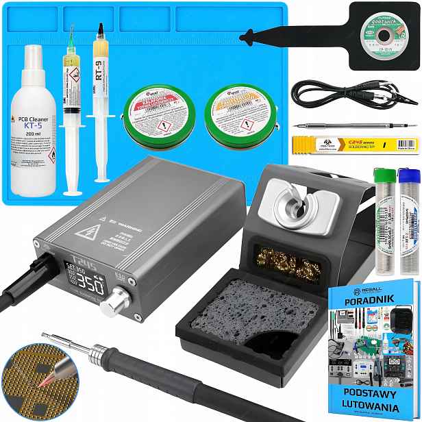 Pájecí Stanice Oss Team T245 130W C245 Model Výše T12-X Plus Sada XXL