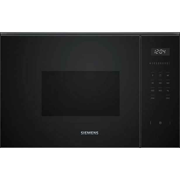 Siemens iQ500 Vestavná mikrovlnná trouba černá BF525LMB1