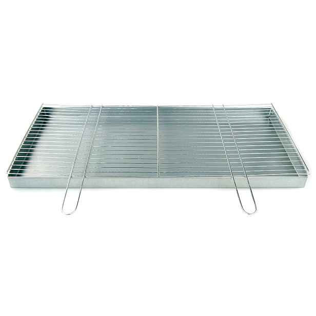 Rošt pro stavbu grilu 80x40 cm popelník