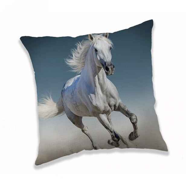 Jerry Fabrics Povlak na polštářek White horse, 40 x 40 cm