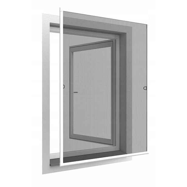 Moskytiéra na okno hliníková 130 x 150 cm Síť proti hmyzu Easy Life