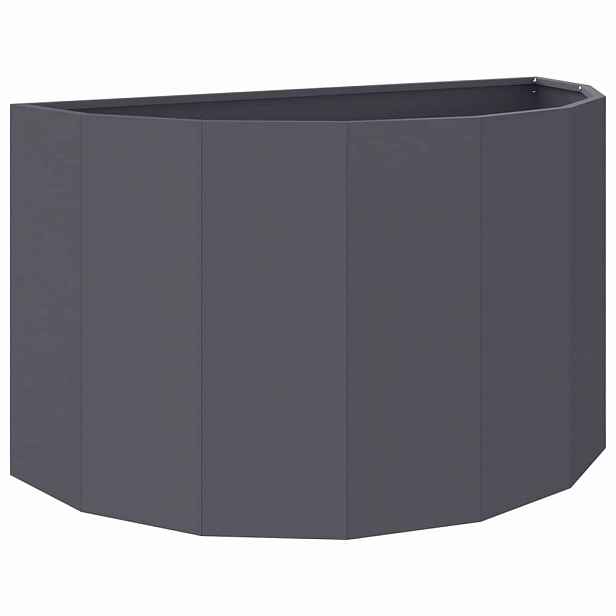 vidaXL Truhlík Antracit 90 x 45 x 50 cm Ocel