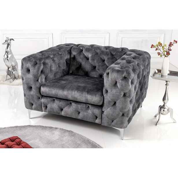 Chesterfield křeslo ZETHOS Dekorhome