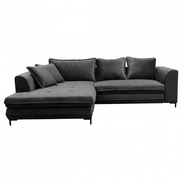 Livetastic ROHOVÁ SEDAČKA, textil, šedá
