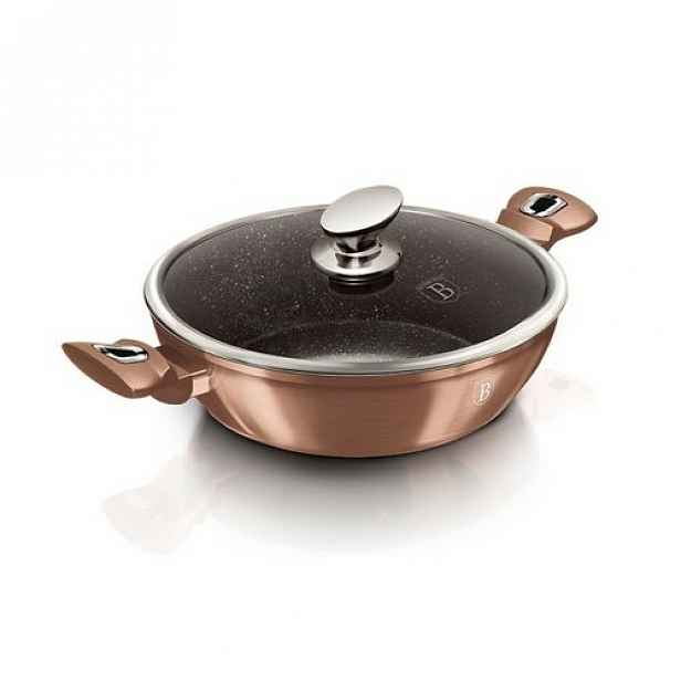 Berlinger Haus Pekáč kulatý Rosegold Metallic Line, 28 cm