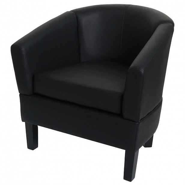 MCW LOUNGE KŘESLO Černé