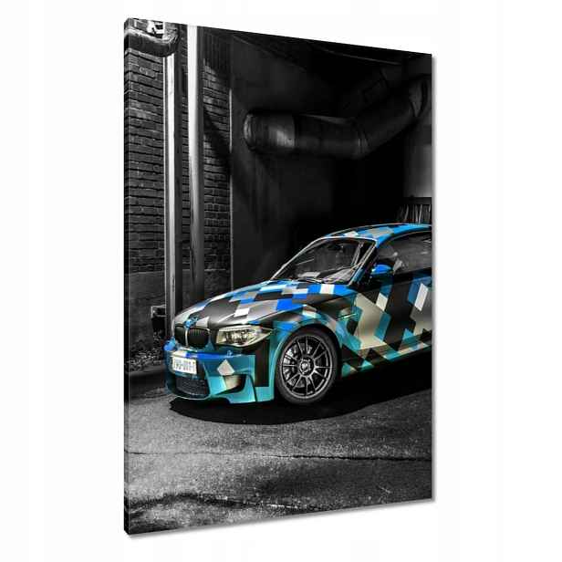 Obrazy 70x100 Tyrkysové Bmw