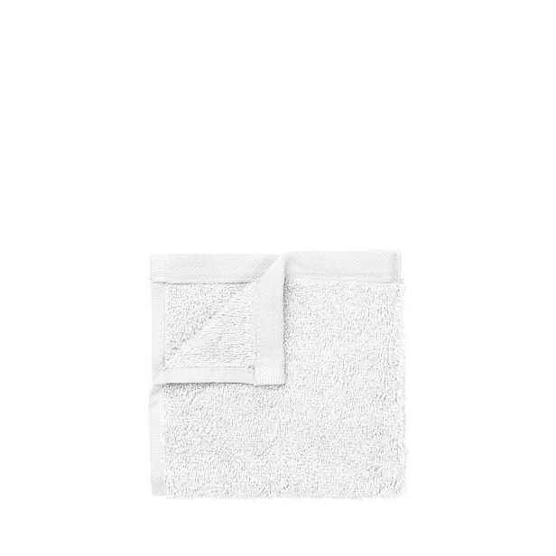 Sada 4 ks ručníků 30x30 cm Blomus RIVA - bílá