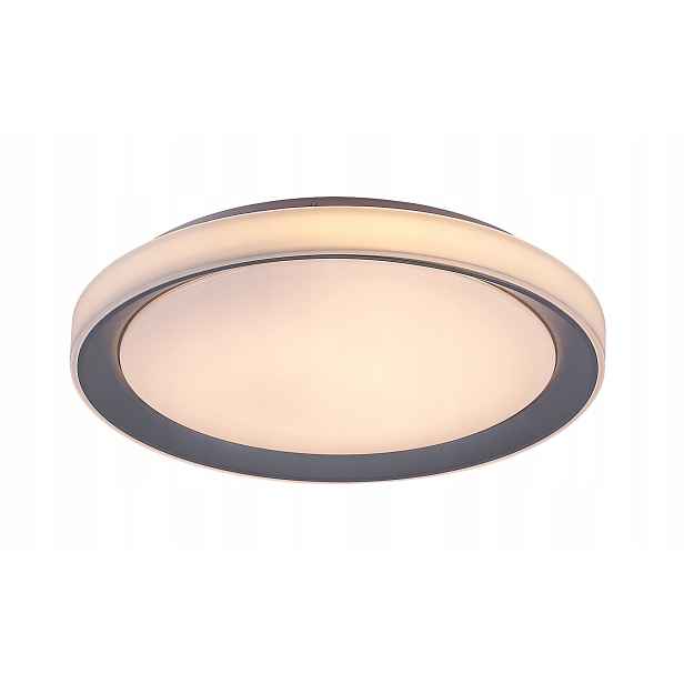 Stropní Svítidlo s dálkovým ovládáním 51 cm Led 40 W stříbrný kulatý Everest 3510 Rabalux