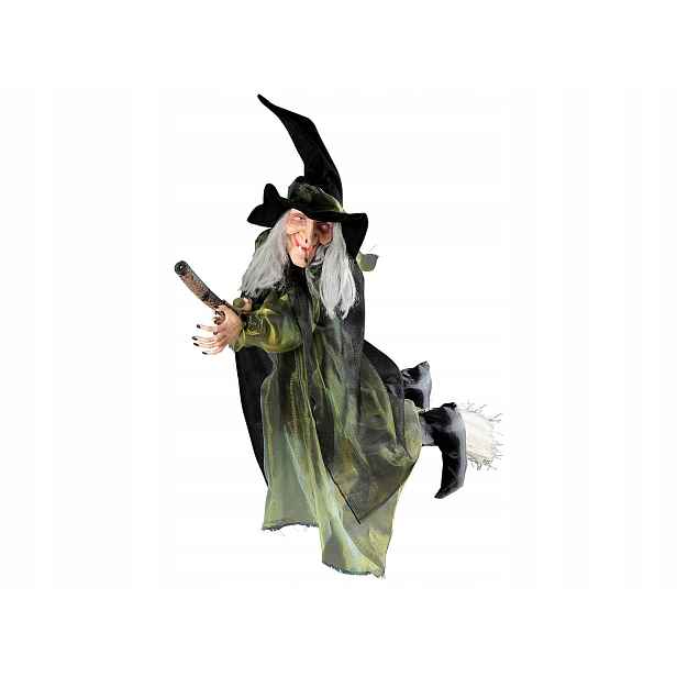 Závěsná dekorace na Halloween Svatoondřejská Noc Čarodějnice čarodějnice 100 cm Widmann