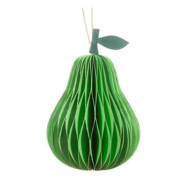 Papírová závěsná dekorace Pear Honeycomb – Sass & Belle