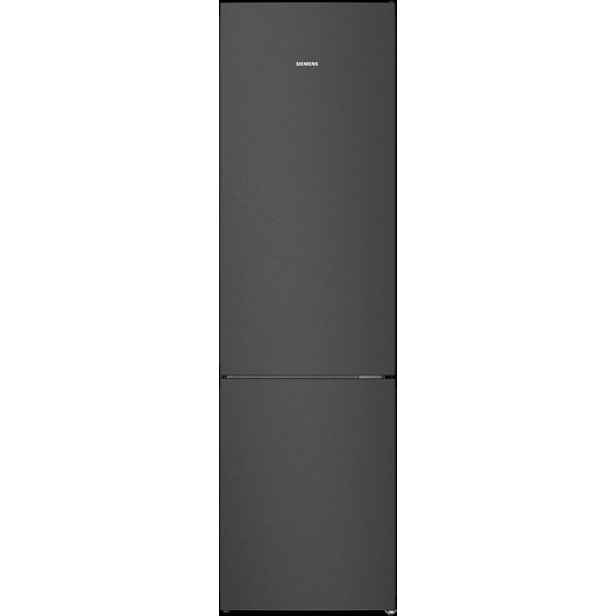 Siemens iQ300 Volně stojící chladnička s mrazničkou dole 203 x 60 cm BlackSteel, Total noFrost KG39N2XAG