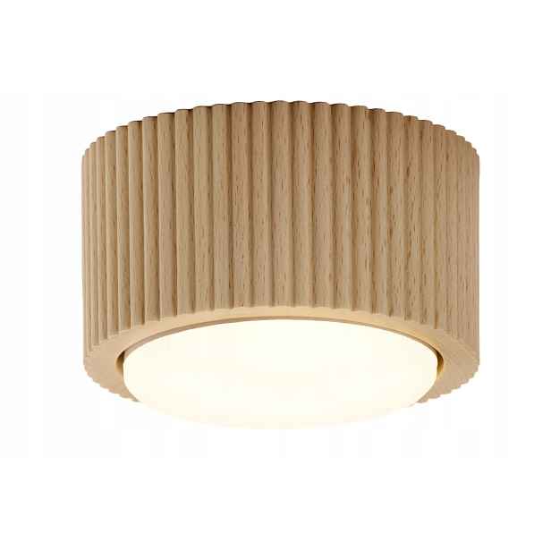 Dřevěný rýhovaný stropní spot gx53 12w Tubo Wood Sigma Lighting